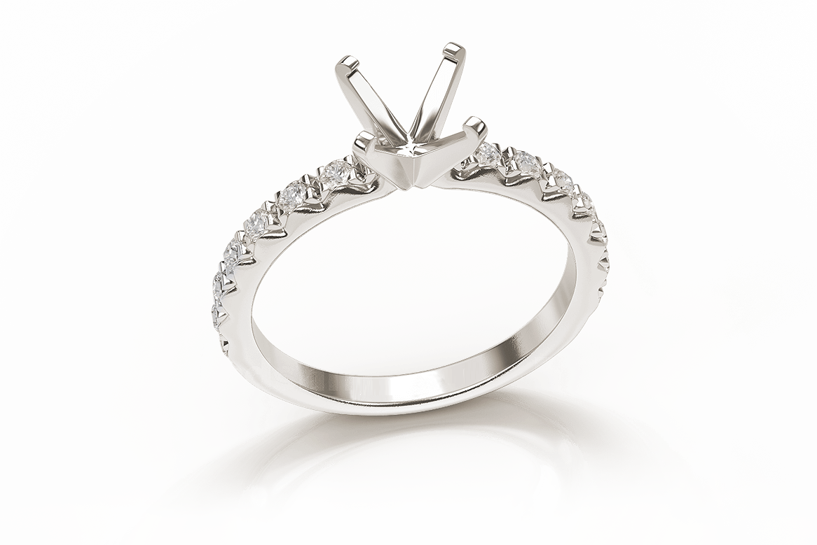 Floral Diamond Ring