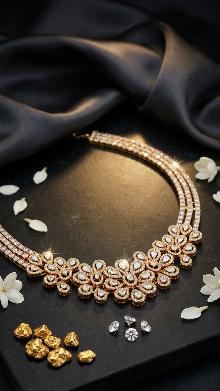 Gorgeous Diamond Necklace